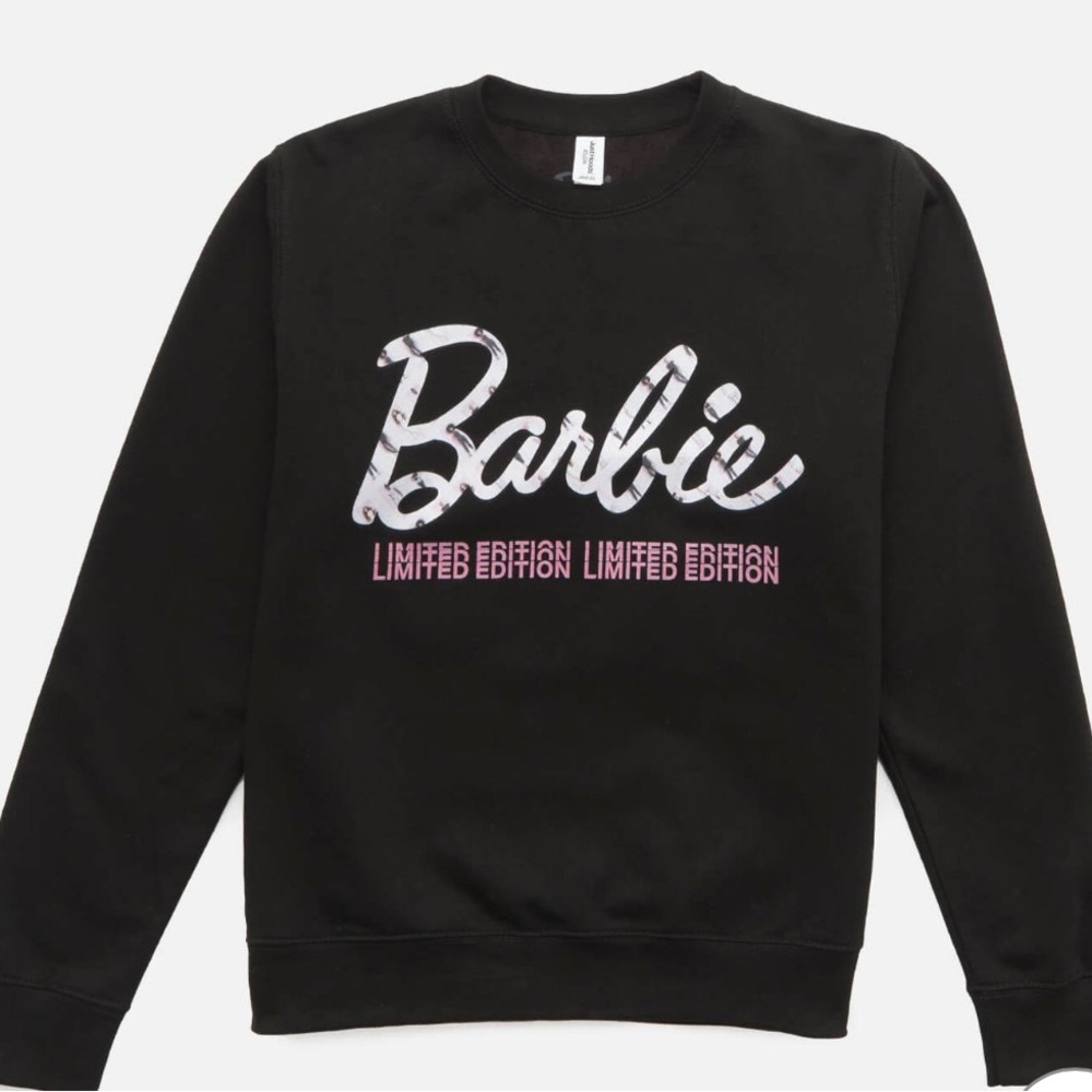 Womens Barbie sweatshirt large xl